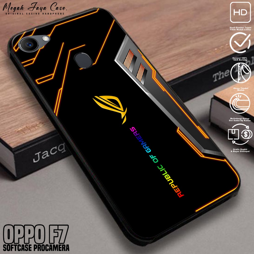 Case OPPO F7 - Softcase Hp OPPO F7 Motif R0G - Casing Hp Oppo F7 -  Silikon Hp Oppo F7 - Kondom Hp O