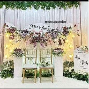 backdrop lamaran, akad nikah