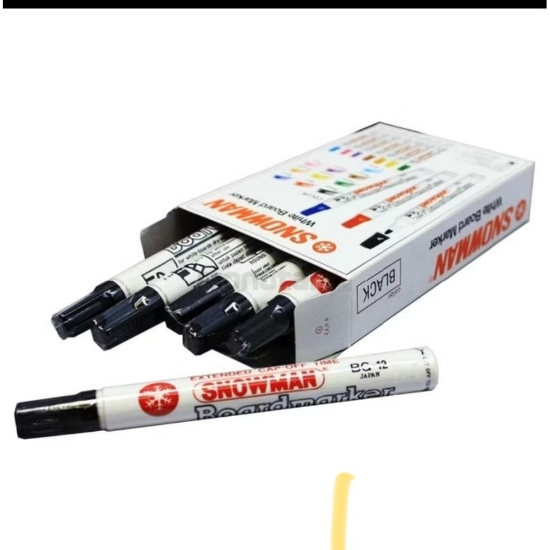 

spidol whiteboard snowman