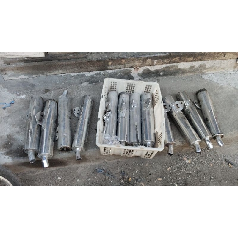 silencer knalpot ori ninja r ninja rr