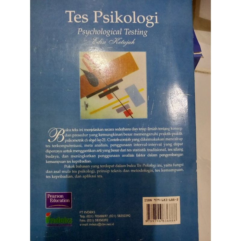 (JUAL MURAH) Tes Psikologi Psychological Testing