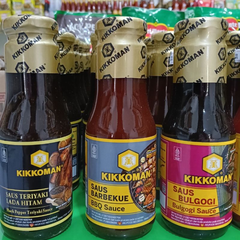 

Kikkoman Saus Teriyaki/ Kikkoman Saus Barbeque Bulgogi