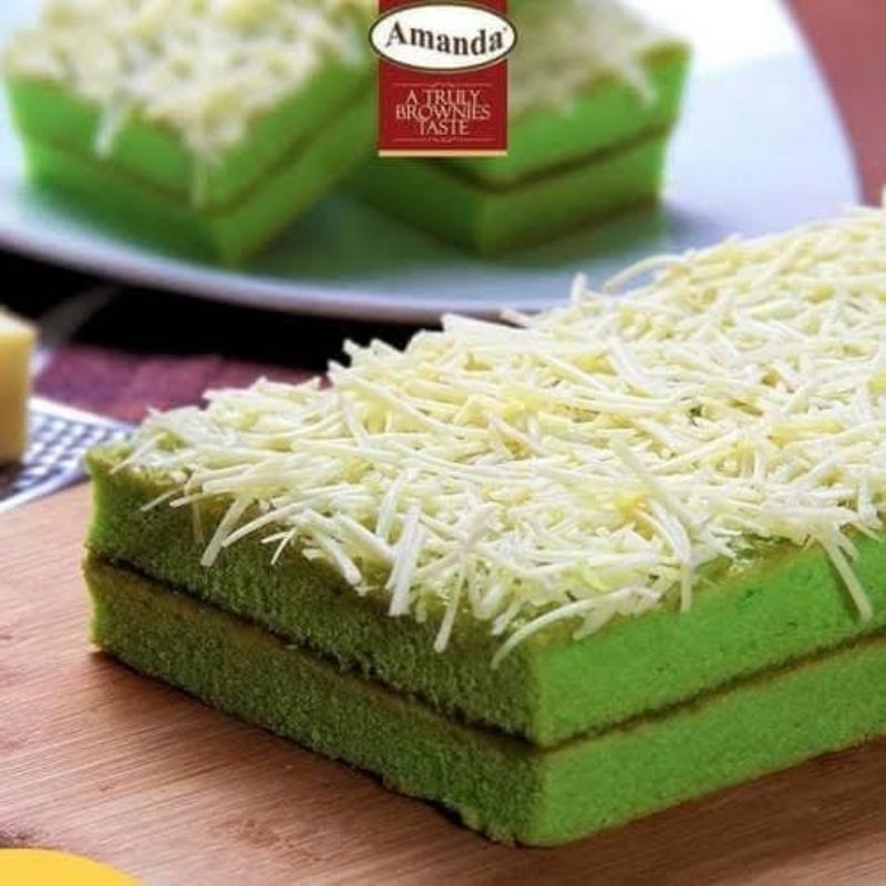 

Bolu Pandan Amanda Brownies