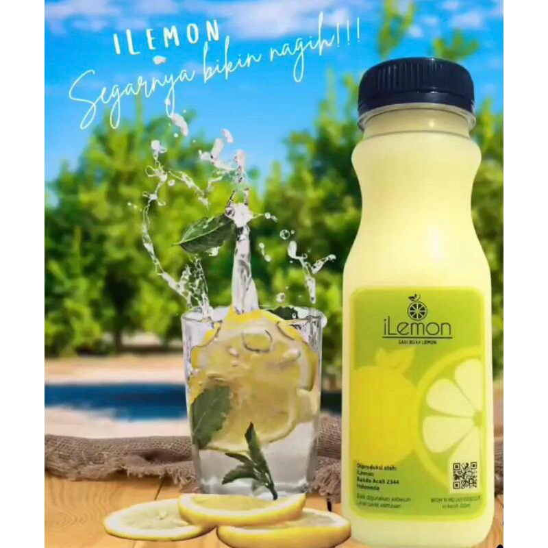 

Lemon asli dari petani lokal, siap minum, 250 ml