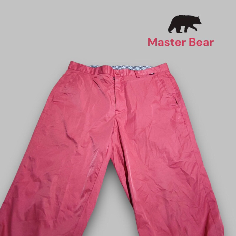 Celana  Panjang Golf MASTER BEAR Size 32/33 Preloved