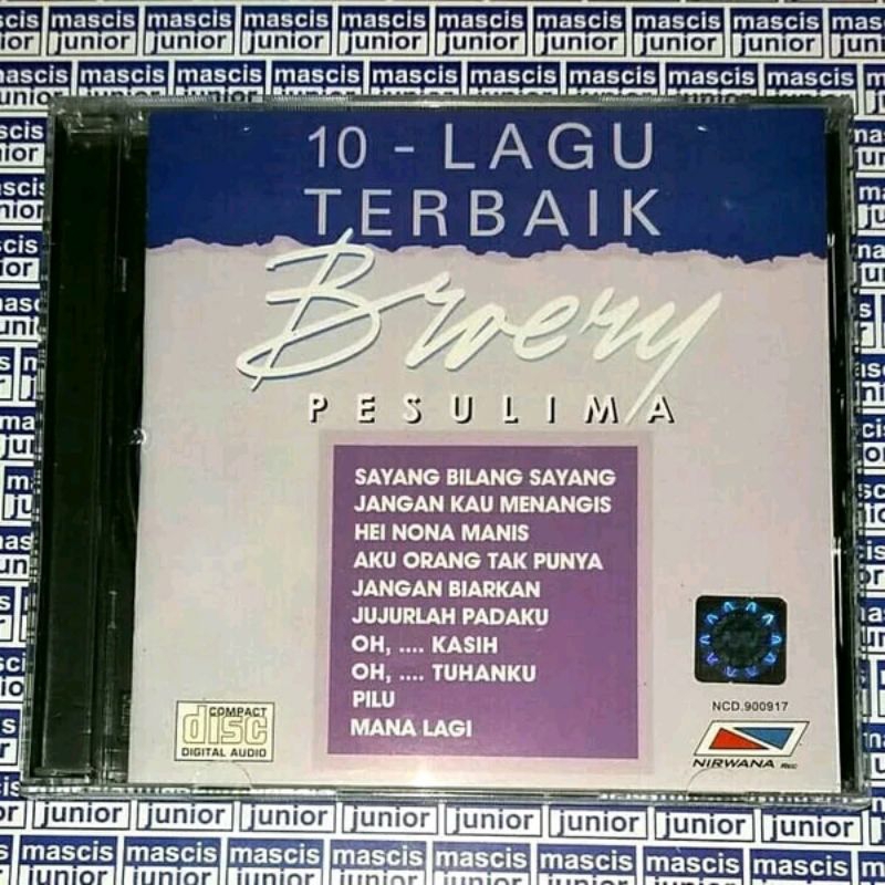 CD Broery Pesolima - 10 Lagu Terbaik CD ORIGINAL BROERY MARANTIKA PESULIMA