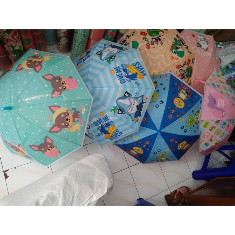 Payung Pvc Anak karakter