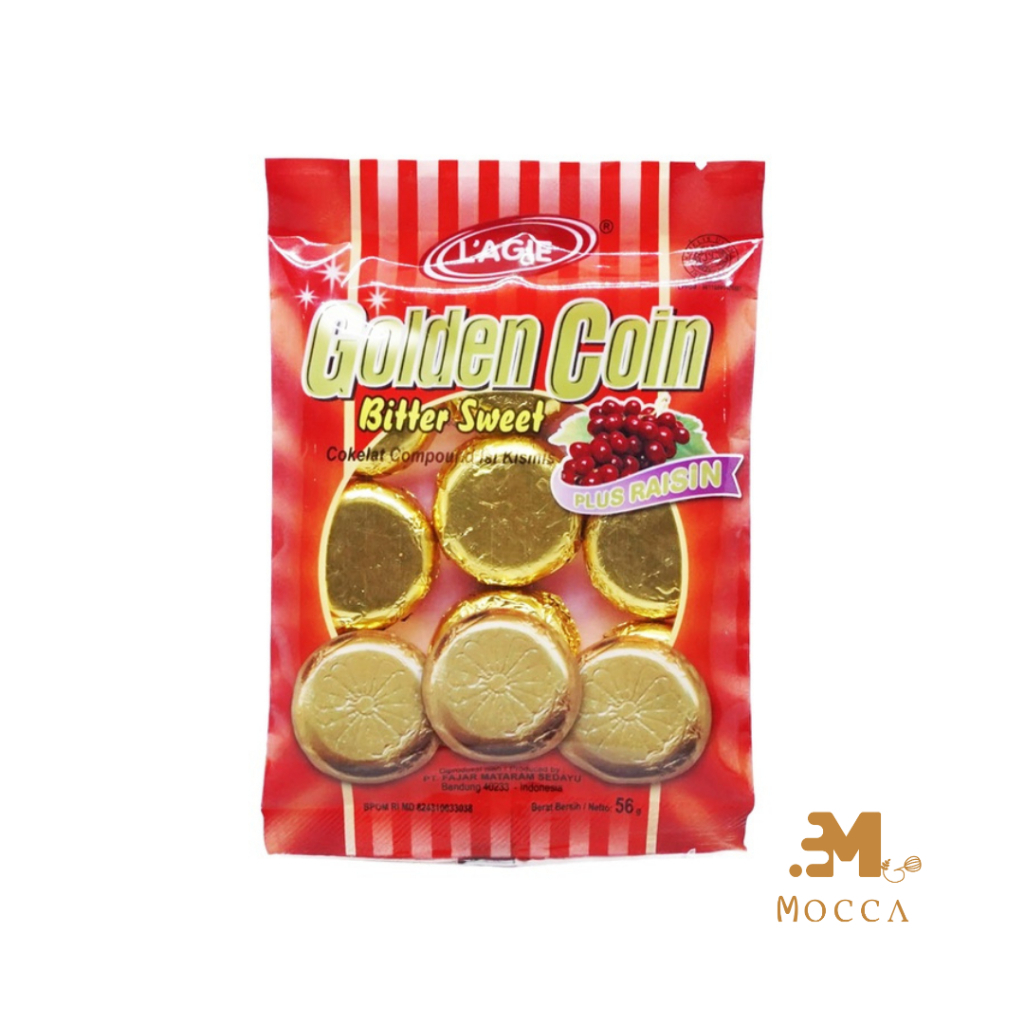 

L'AGIE GOLDEN COIN BITTER SWEET 56GR