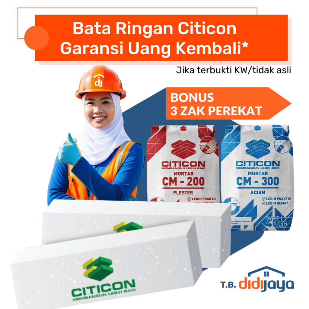 Hebel Bata Ringan Citicon Isi 11.52 Kubik Untuk Wilayah Kabupaten Tegal Jawa Tengah ~ Hebel Perkubik