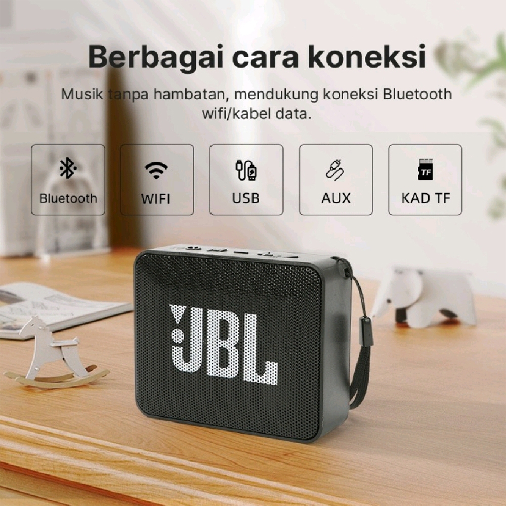 MUSIC BOX BLUETOOTH GO 2 PORTABLE WIRELLESS SPEAKER MUSIK MINI MP3 PLAYER Bass