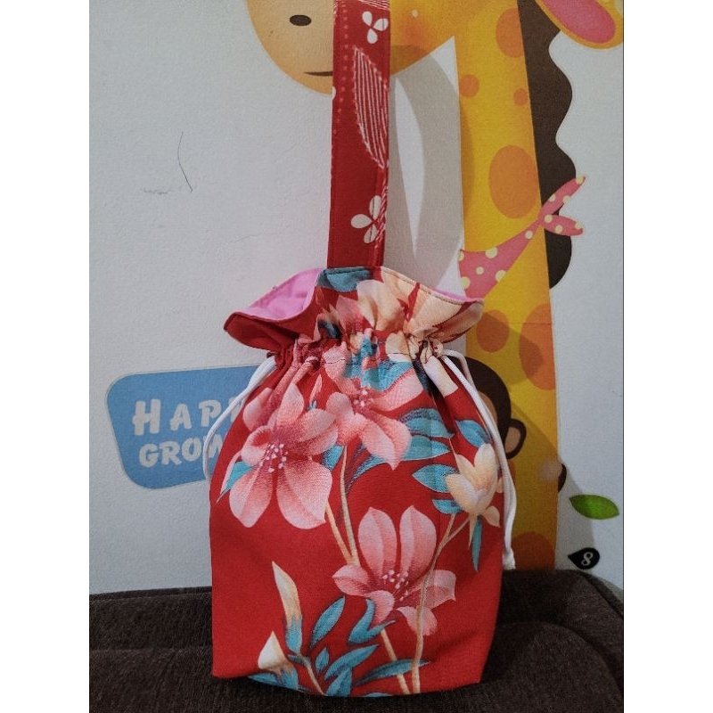 Tas Serut Tenteng Katun Halus