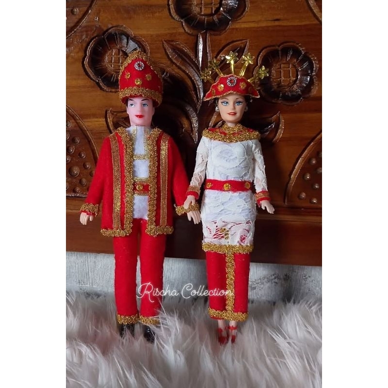 BONEKA HIAS ADAT MALUKU/BONEKA ADAT NUSANTARA