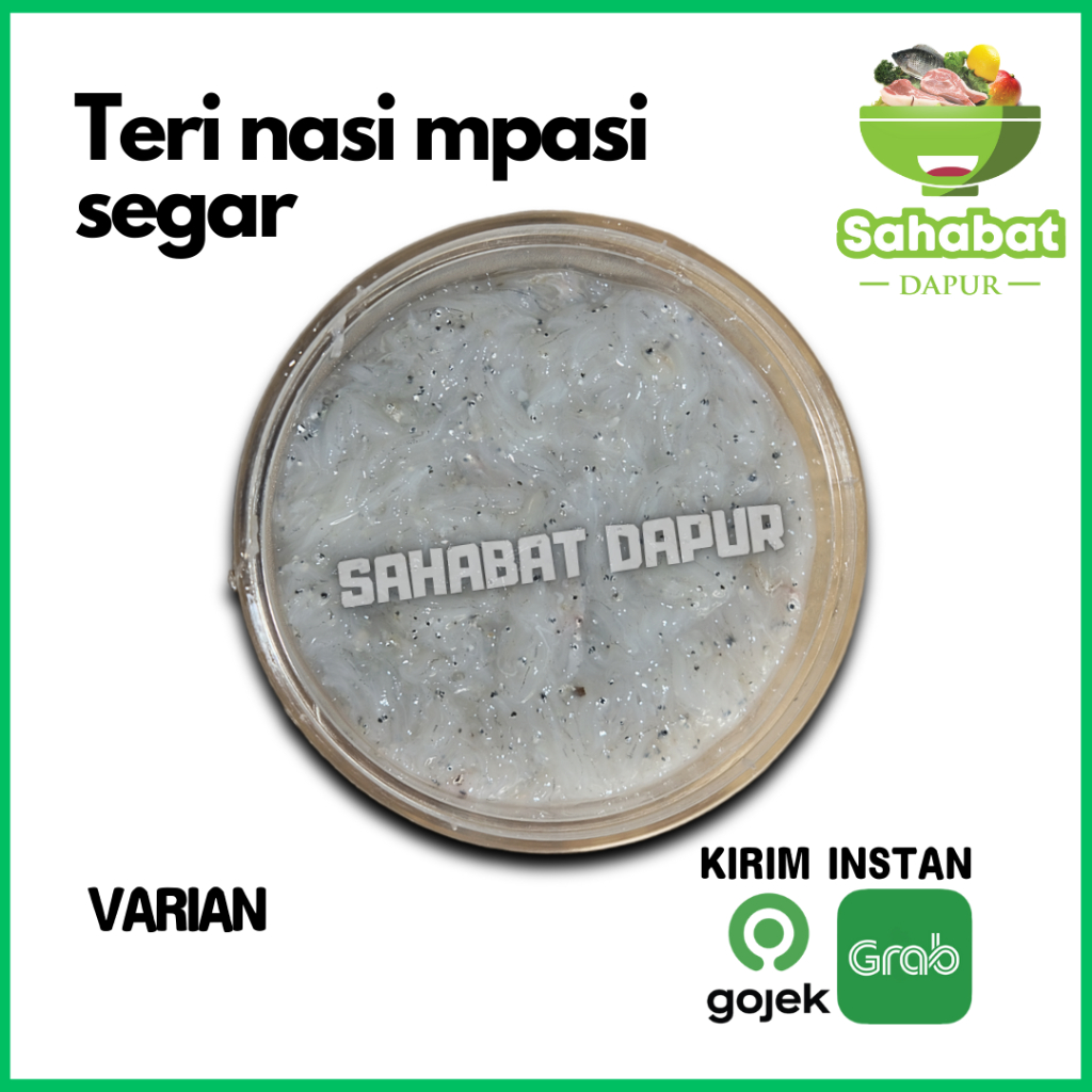 

Ikan Teri Nasi / Teri Mpasi Basah Segar - Sahabatdapur