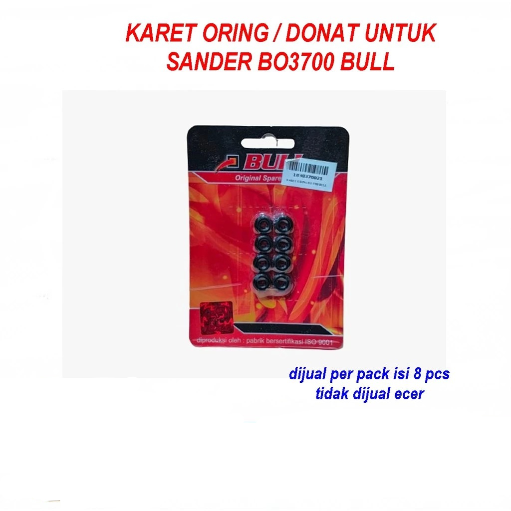 BULL Karet Oring MesinAmplas Kayu Makita BO3700 BULL Karet Oring Sander BULL