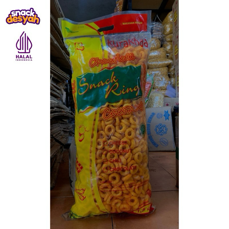 

RING KEJU / COCONUT ( 1 BALL 1,5 KG ) KURAKANAA / SNACK RING CHEESE / RING KURAKANAA