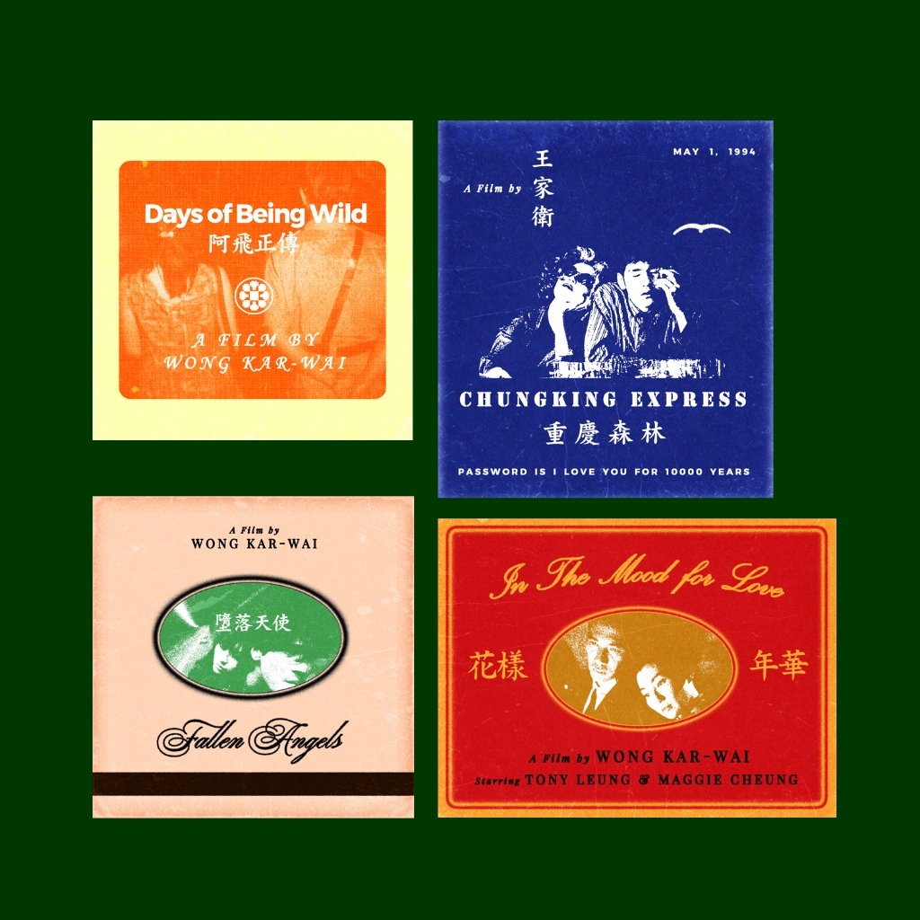 

TRINGCAT - Sticker Pack Wong Kar-Wai Series - In The Mood for Love - Chungking Express - Fallen Angels - Days of being Wild | Sticker Laptop / HP | Fan Merch Movie / Film | Decorative Sticker