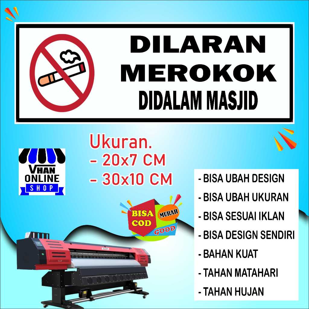 

Cetak Stiker Dengan Bahan Kuat dan Tahan Lama Putih