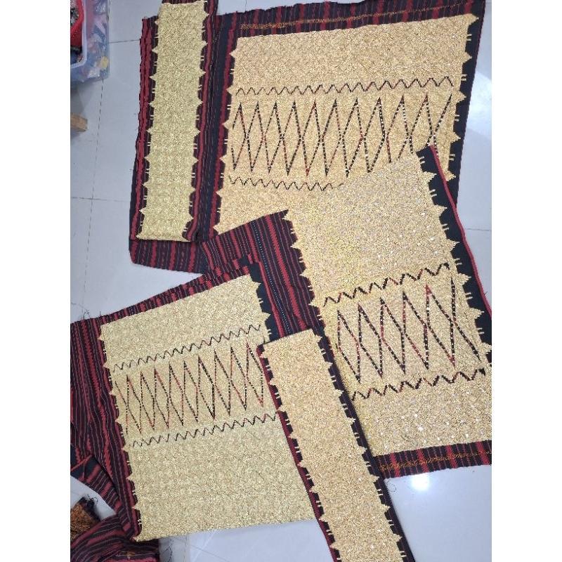 TAPIS PRINGSEWU - Kain Tapis Jungsarat Mama + Selendang