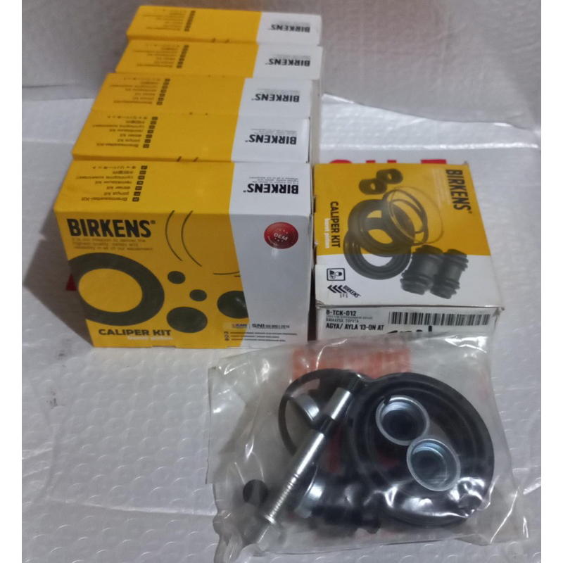 Caliper kit rem depan Toyota agya /ayla matic BIRKENS