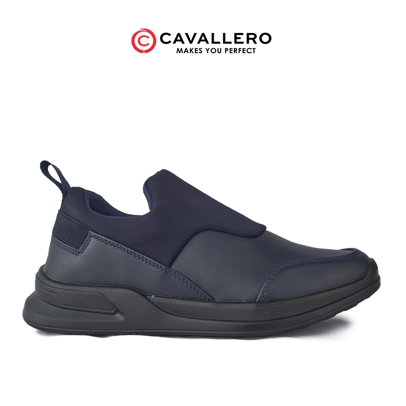 Sepatu Pria Casual Sneakers Cavallero Zion Navy