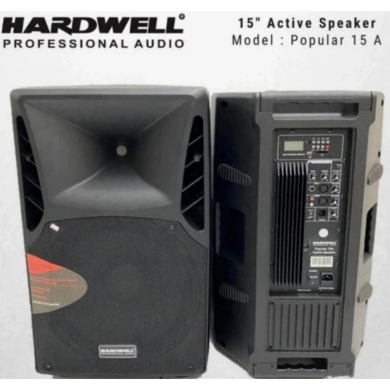 Speaker Aktif Professional Hardwell Popular 15A Original