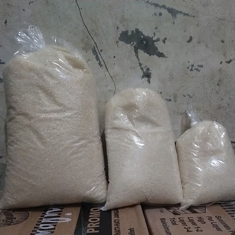 

Gula pasir GMP Repack 1kg, 1/2kg, 1/4kg