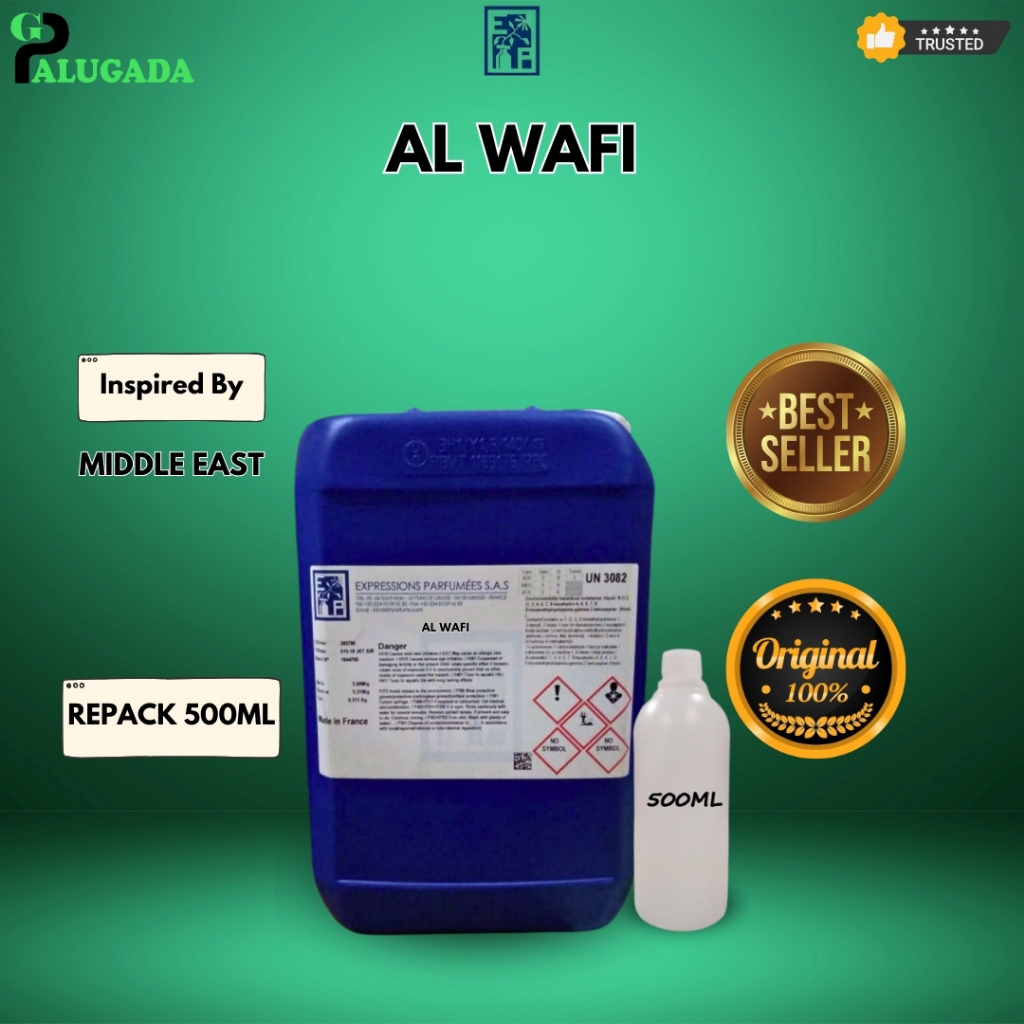 Bibit Parfum Murni AL WAFI | EP 500ML REPACK