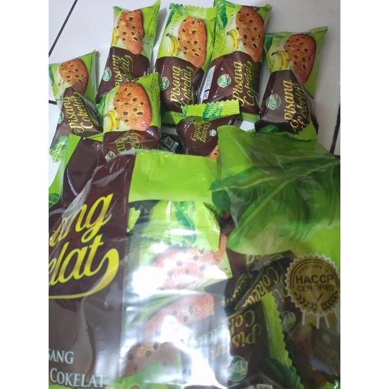 

Roti Kering Rasa Pisang Cokelat isi 24 Pcs