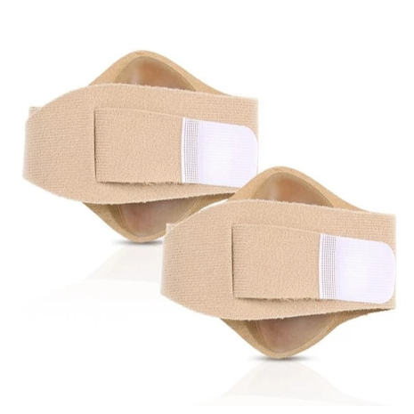 2pcs Alas Sepatu Kaki Datar Insole Universal Flat Foot Corrector Silikon