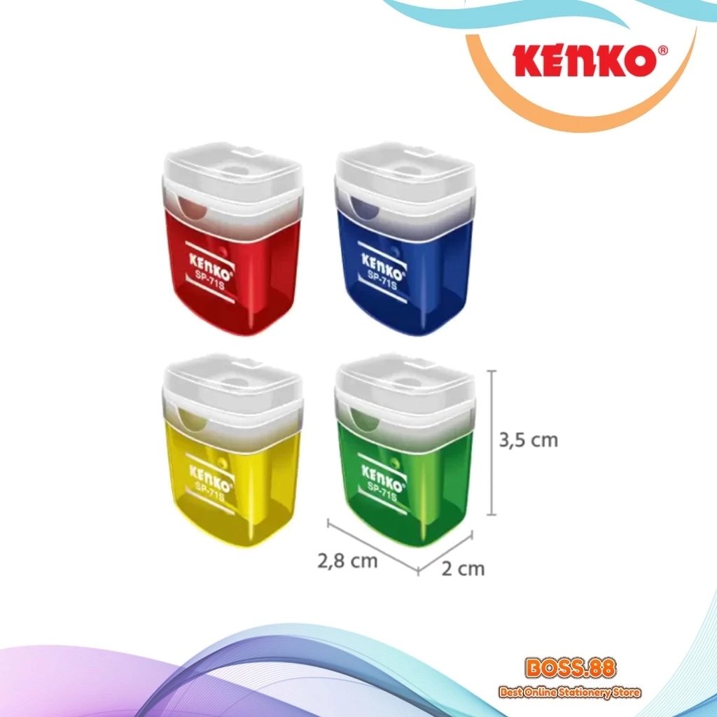 

SHARPENER / RAUTAN KENKO SP-71S 1 HOLE (1 PACK)