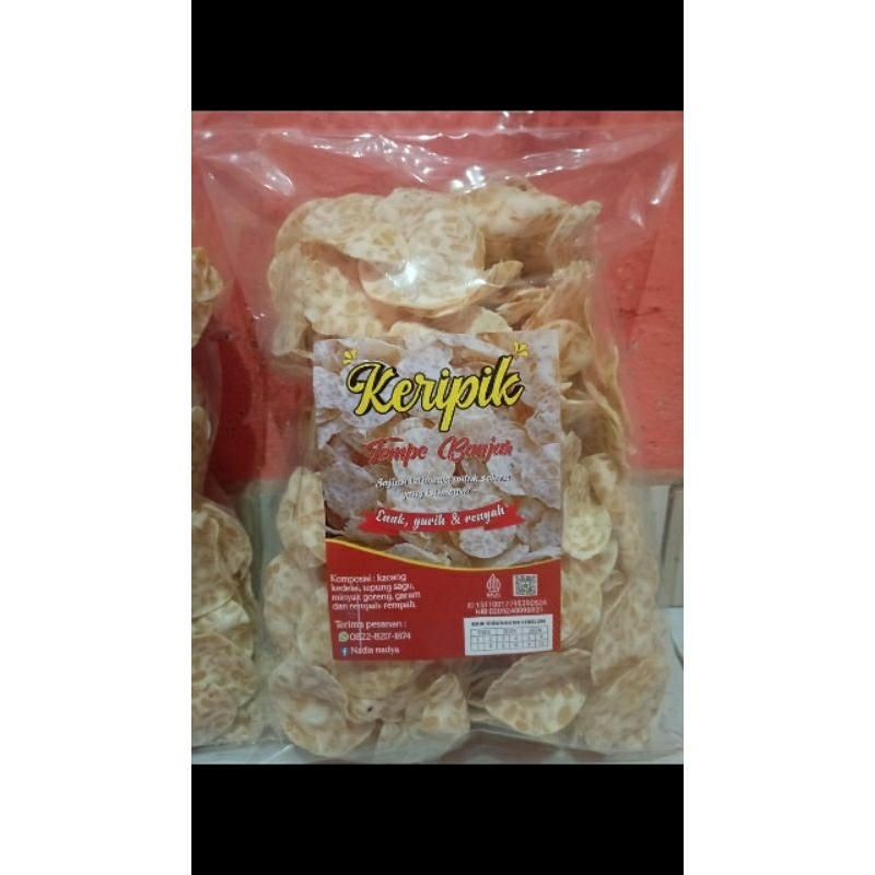 

KERIPIK TEMPE GURIH BERAT 1 KG