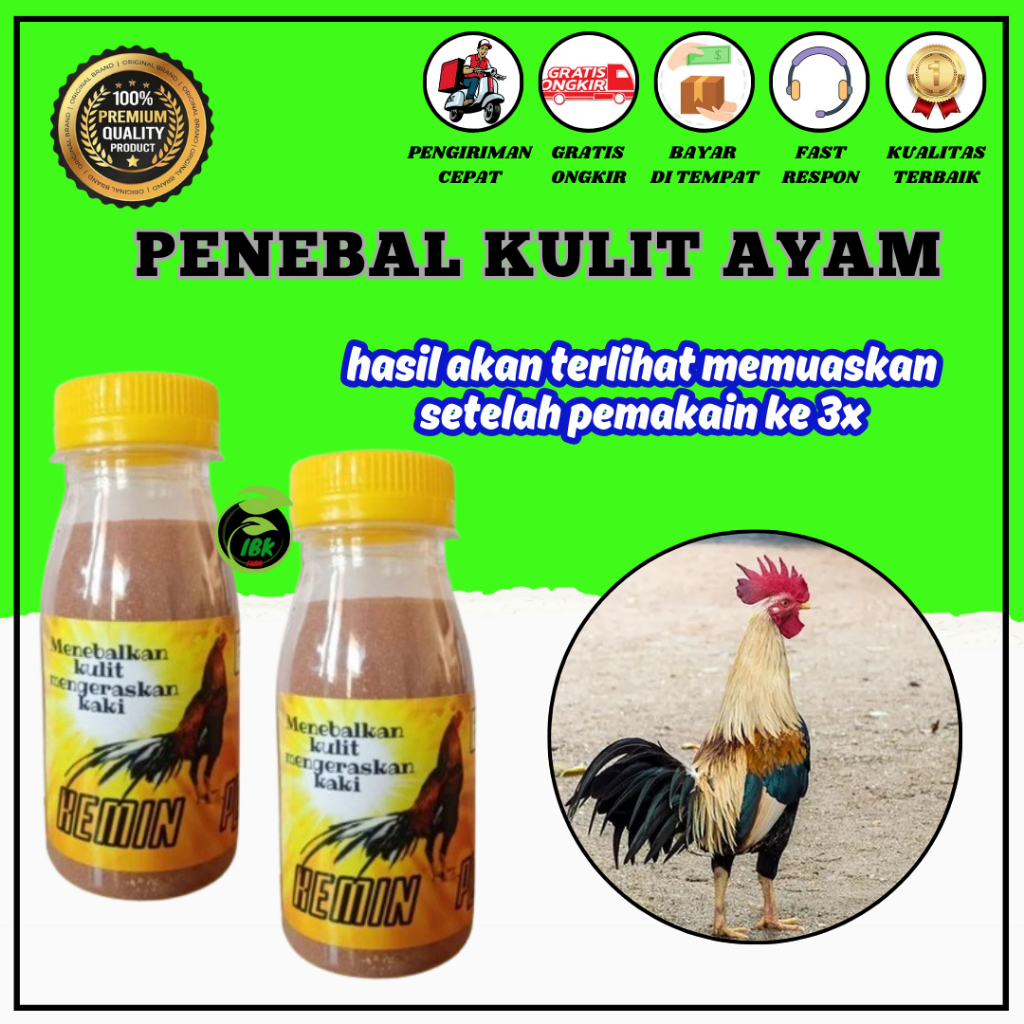 kemin ayam penebal kulit ayam.pengeras kaki ayam pemerah kulit ayam KEMIN SERBUK INBEKEN