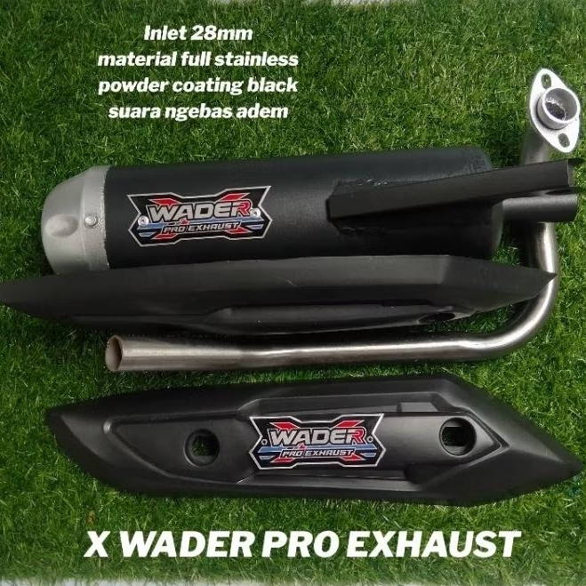 KNALPOT STANDAR RACING MATIC NGEBAS ADEM BEAT DELUXE