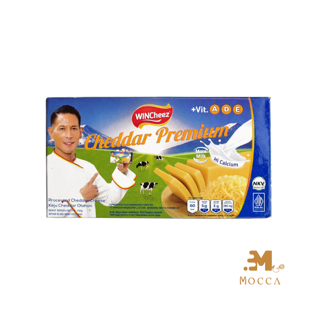

WINCHEEZ CHEDDAR PREMIUM 160GR