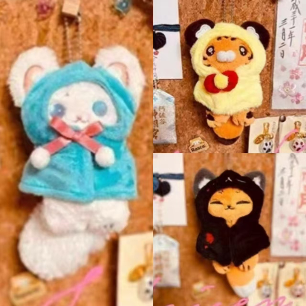 [READY STOCK] doll gojo yuji jujutsu kaisen boneka gojo satoru itadori yuji doll jjk keychain 10cm