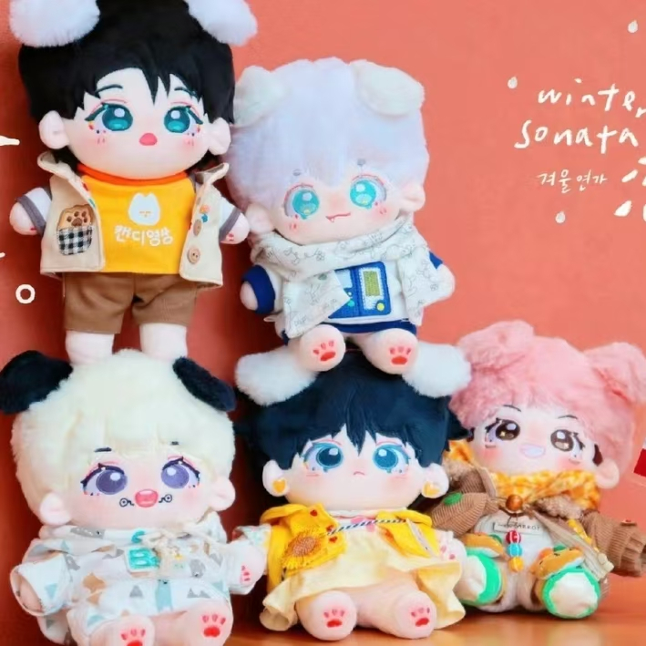[READY STOCK] doll gojo yuji jujutsu kaisen boneka yuta toge doll megumi jjk cotton doll 20cm wang