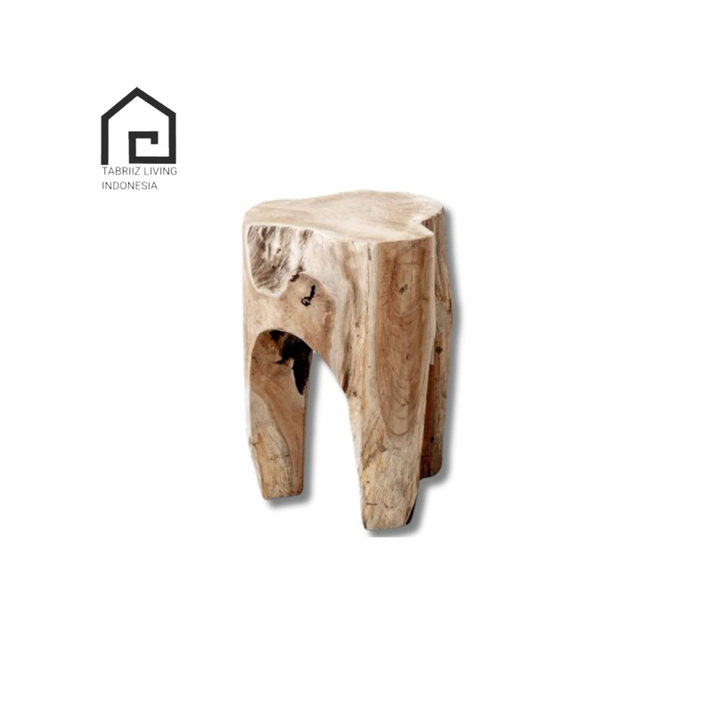 Dingklim jati / Kursi jati / Dudukan jati / Stool jati