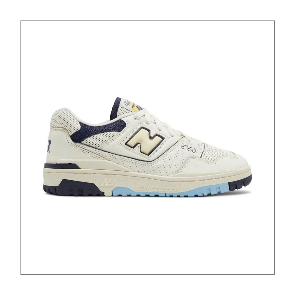 New Balance 550 x Rich Paul White Navy