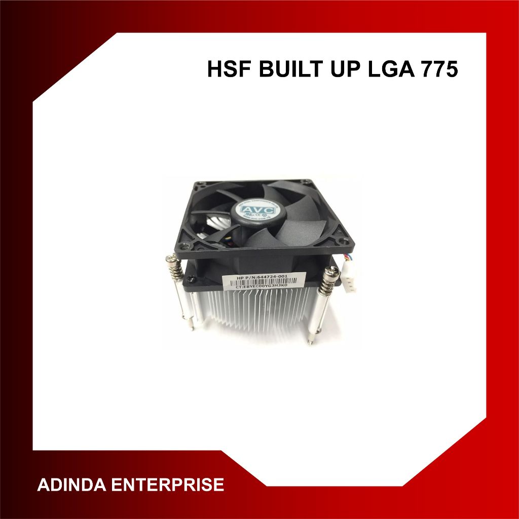 HEATSINK FAN BUILT UP INTEL SOCKET LGA 775 DAN 1155