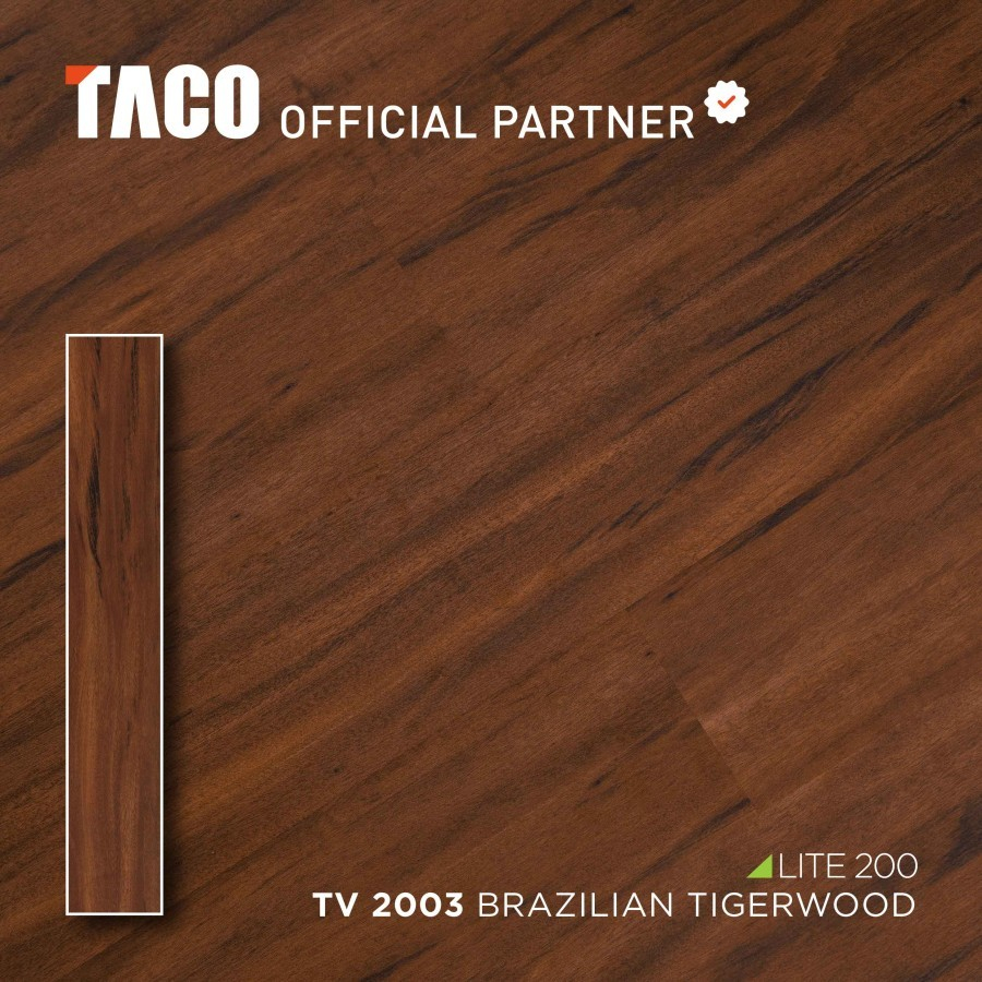 Vinyl TACO 2mm TV 2003 Lantai vinyl kayu taco harga perbox