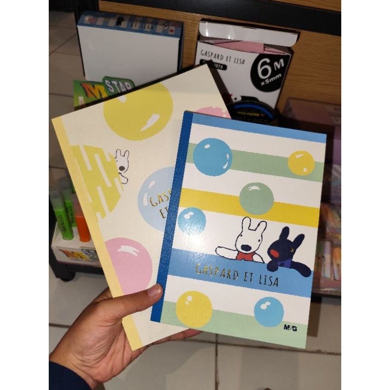 

M&G GLUED NOTEBOOK UKURAN B5 A5