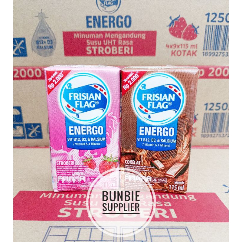 

Frisian Flag Susu UHT Energo 115ml Isi 36pcs (KARTON) / UHT Susu Bendera