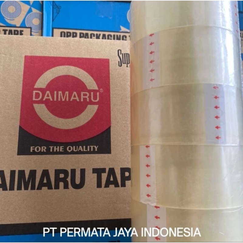 

Lakban Bening Daimaru / Lakban Cokelat Daimaru / 48mm x 90yard