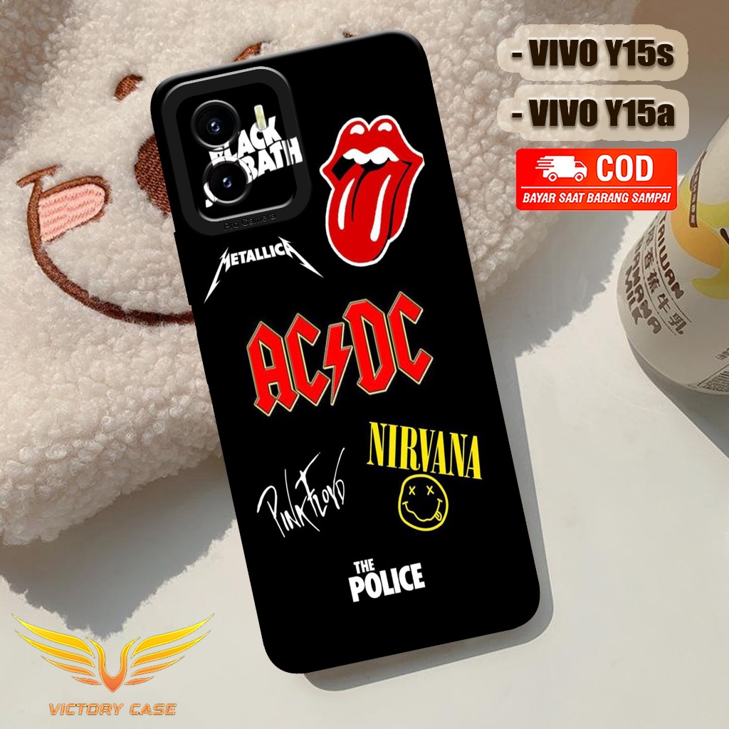 New Band Case - Softcase Vivo Y15s / Y15a Terbaru - Case Hp Vivo Y15s / Y15a - Casing Vivo Y15s / Y1