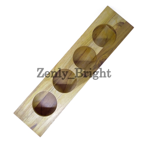 Tatakan Dispenser Sabun | Holder Dispenser Kayu Jati