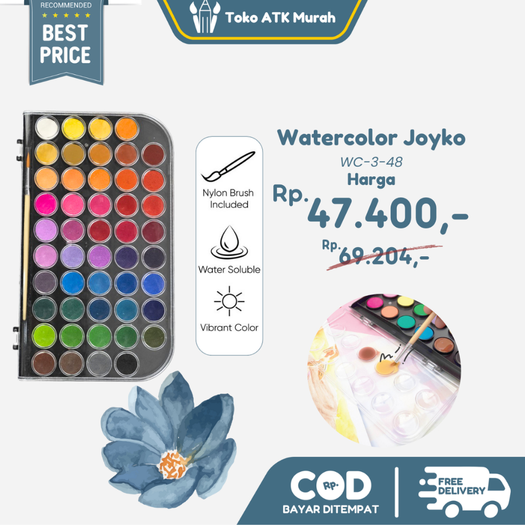 

Joyko Watercolour / Cat Air Block WC-3-48