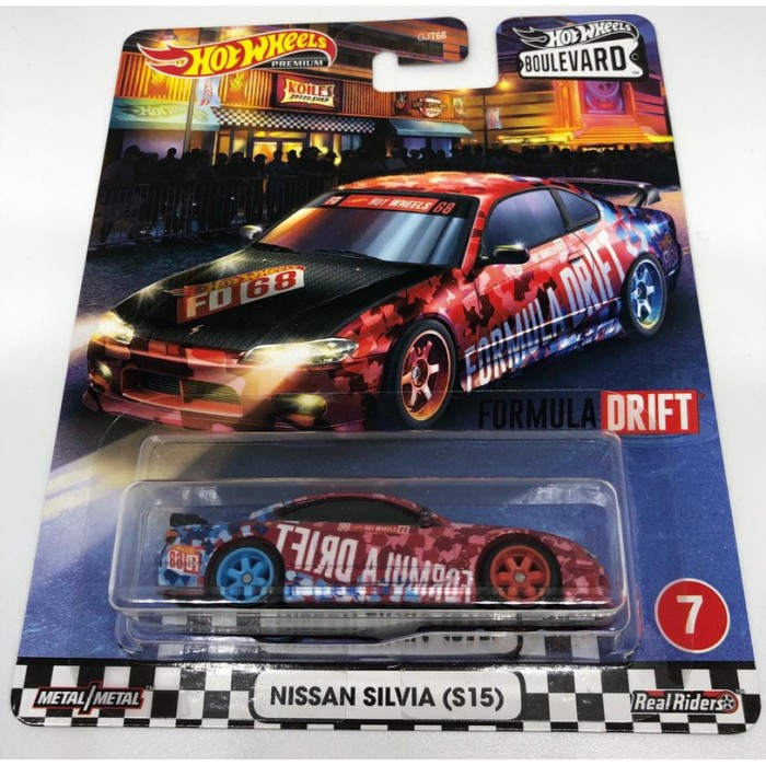 Hot Wheels Nissan Silvia S15 (S15) S 15 Formula Drift Boulevard