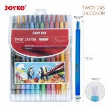 

Twist Crayon / Krayon Putar 24 Warna - Joyko MURAH!