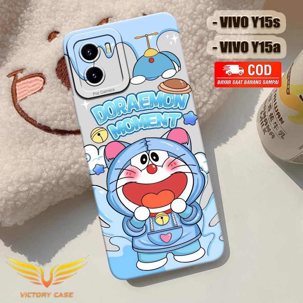 New Kartun Case - Softcase Vivo Y15s / Y15a Terbaru - Case Hp Vivo Y15s / Y15a - Casing Vivo Y15s / 