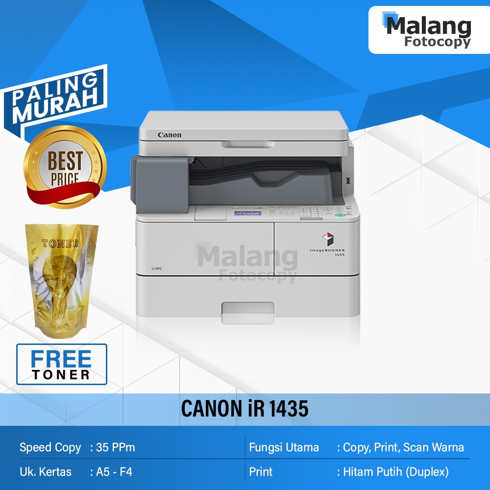 Mesin Fotocopy CANON IR 1435 Rekondisi Import